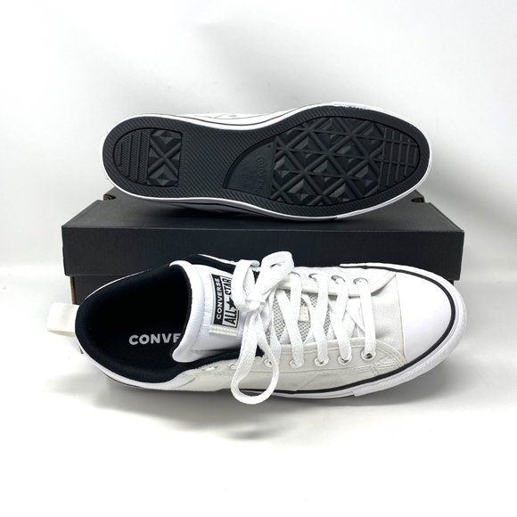 🍃Sale🍃 CONVERSE Mens Size CTAS Cs Ox White Canvas Low Top Easy Pull On 166964C - Picture 2 of 10